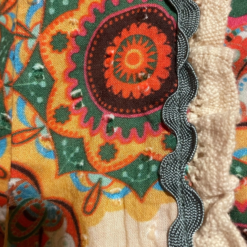 Anthropologie Multicolor Bohemian Tank Top - Picture 4 of 6